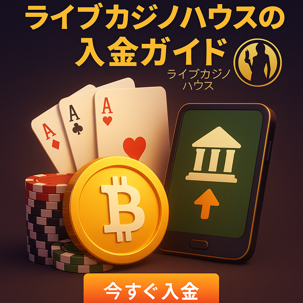 ライブカジノハウスの入金方法完全ガイド