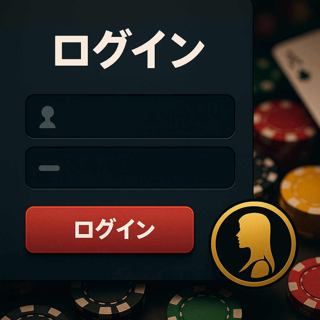 ライブカジノハウスにログインする方法